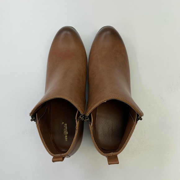New @titude Ankle Boot Bootie Chestnut Brown 9.5 - Picture 8 of 8